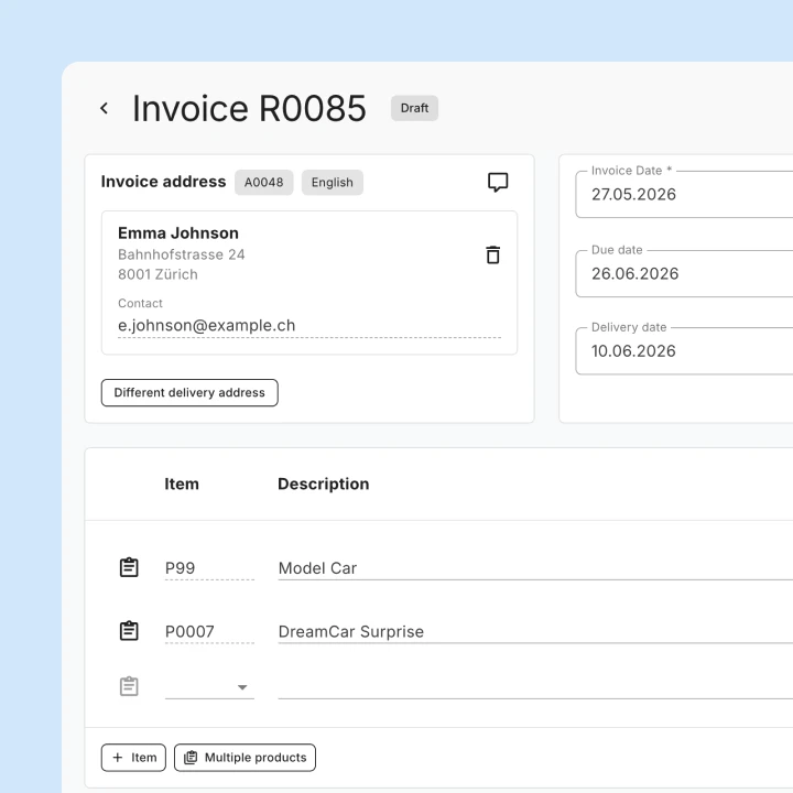 AbaNinja - Free accounting software for Swiss SMEs